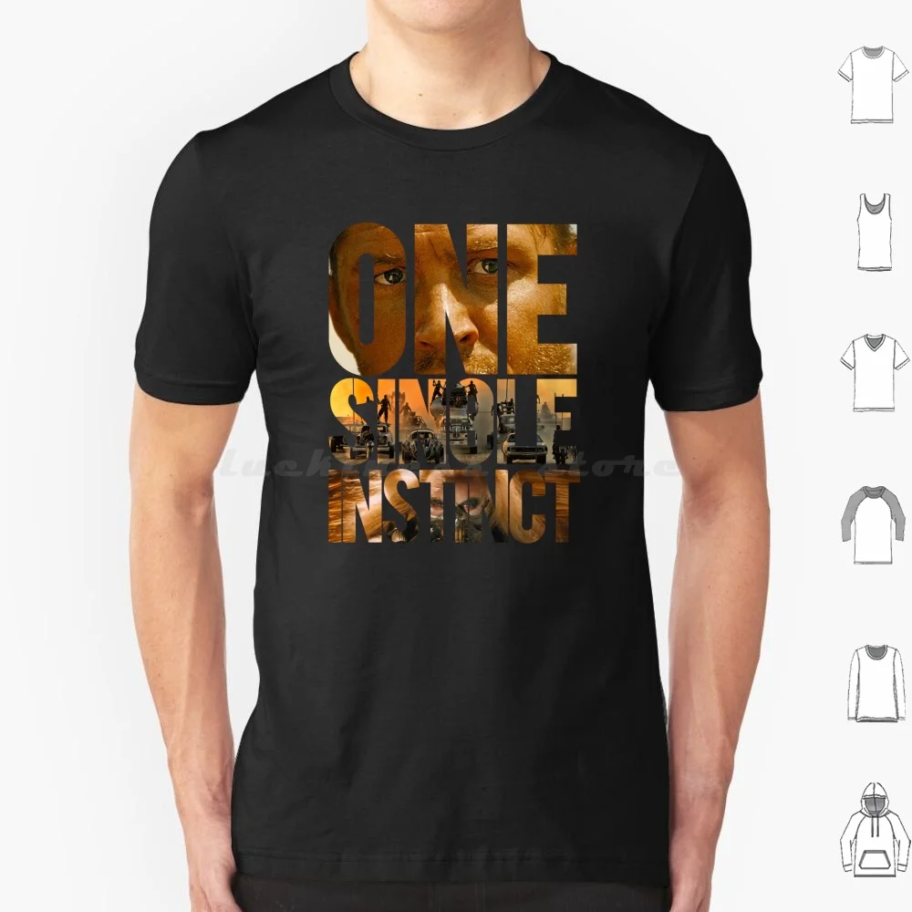 One Single Instinct T Shirt Big Size 100% Cotton Mad Max Fury Road Bane Tom Hardy Charlize Theron George Miller Mel Comic