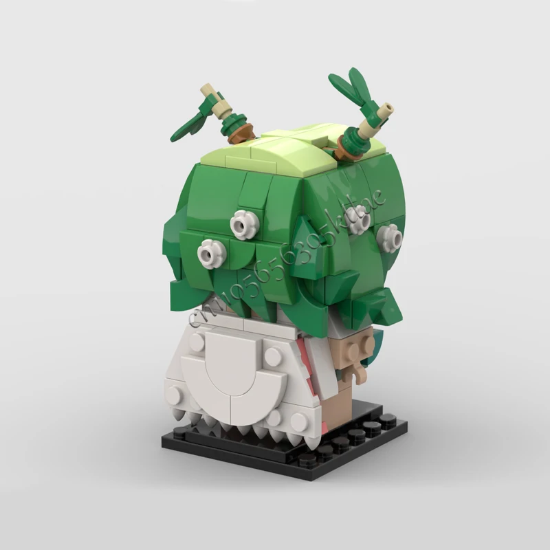 208Pcs MOC Movie Characters Collect Series Ceres Fauna Brickheadzes Model DIY Puzzle Birthday Cartoon Anim Figures Toys Gifts