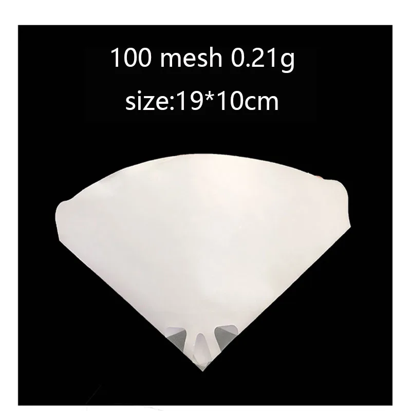 10Pcs 100 Mesh Paint Filter funnel Paper Purifying Straining Cup Disposable Paint Filte Conical Nylon Micron Paper Funnels
