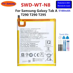 Brand New SWD-WT-N8 5100mAh High Quality Replacement  Battery For Samsung Galaxy Tab A 8.0 2019 SM-T290 T290 T295+Tools