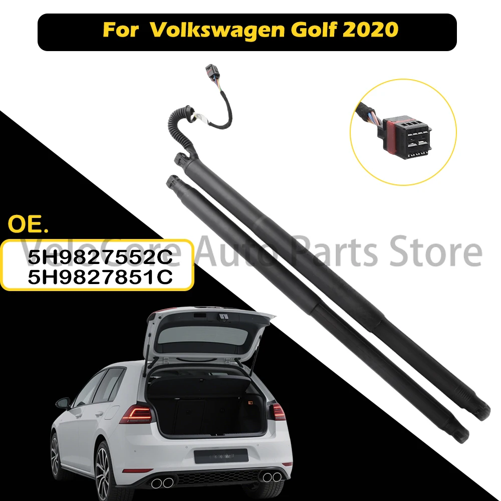 

Для Volkswagen Golf 2020: Электрические амортизаторы/упоры для багажника (левый и правый) - приводы для крышки багажника 5H9827552C 5H9827851C