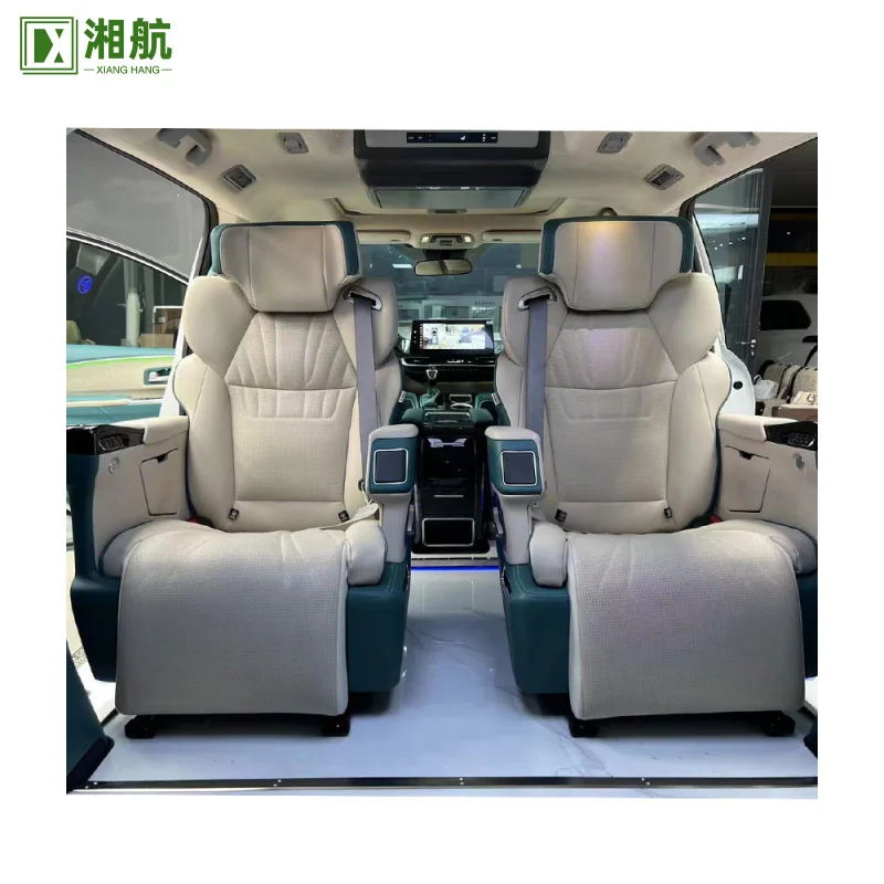 Suitable for Toyota Sienna VIP Leather Automatic Car Seat Massage Swivel Seat MPV Luxury Seat