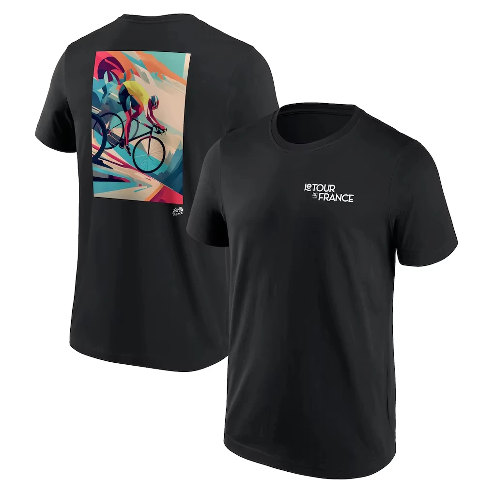 2026 Tour De France T-Shirt Men's Cycling Fanatics Top Graphic Printing High-end Luxury Unisex Style