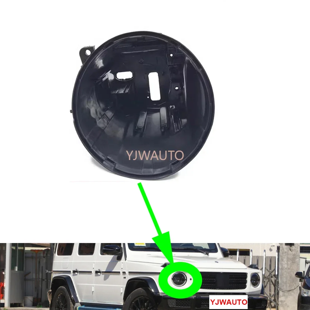 Для Mercedes-Benz G350 400 500 2020 ~ 2022 дом фар автомобиля основание фары замена заднего авто держатель передней лампы задняя поддержка