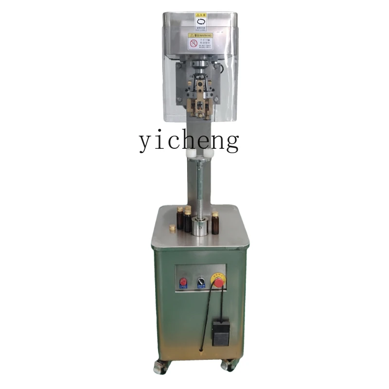 

Yy Glass Jar Beverage Oral Liquid Beer Lubrication Sealing Machine Cap Screwing Machine Packaging Machinery