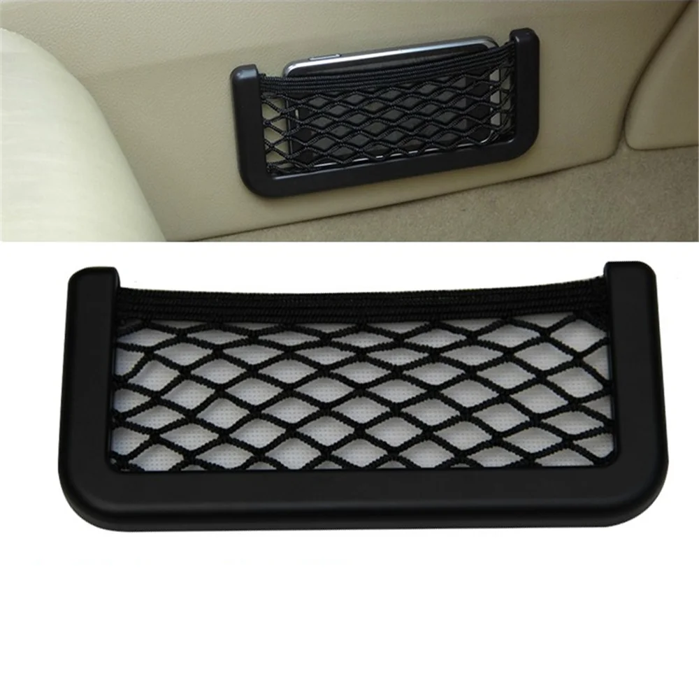 Auto Plakken Netto Pocket Telefoon Houder voor Seat LEON ST FR FR + CUPRA Ibiza Altea Cordoba Toledo Alhambra Arona Ateca