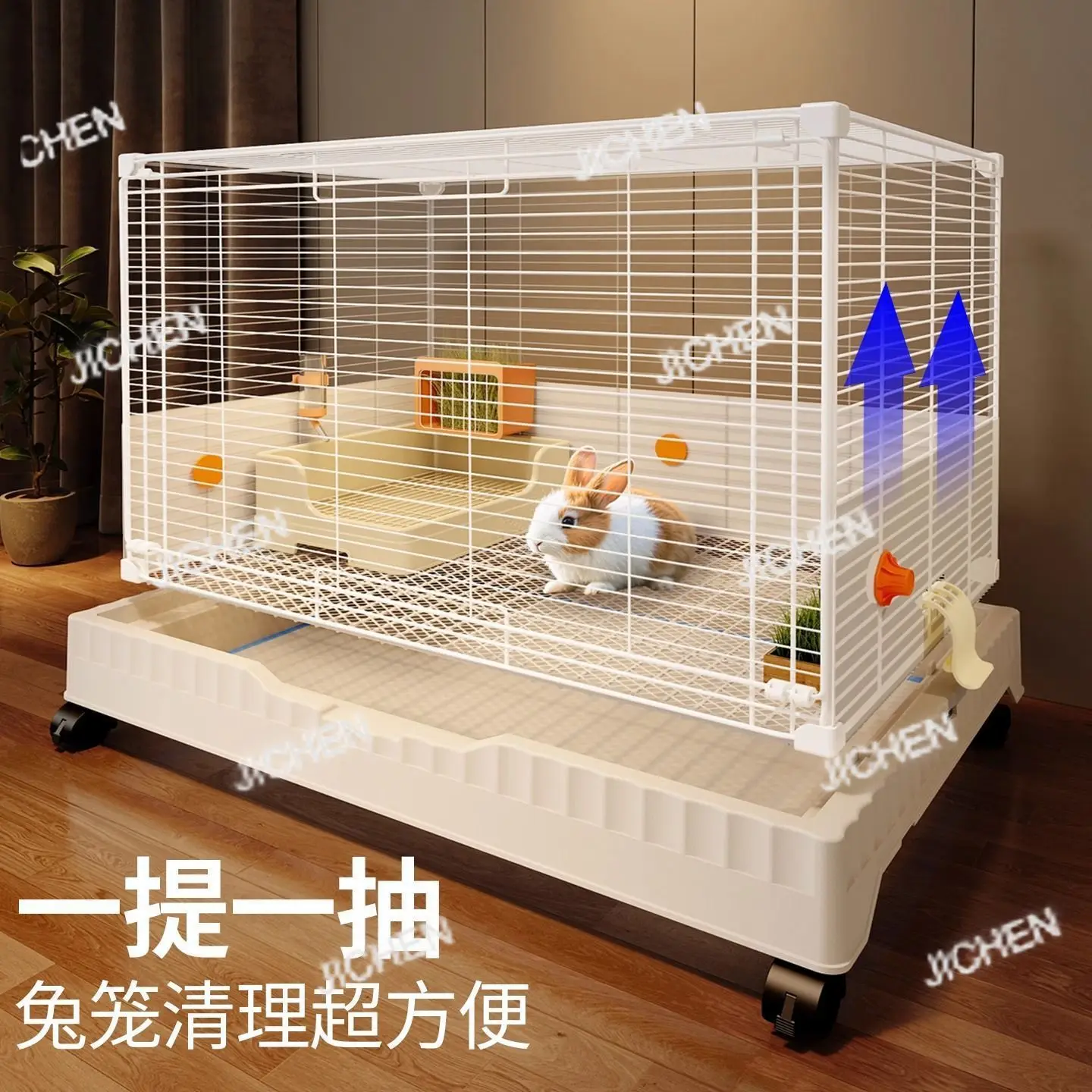 

Kaninbur анти-sprøjt ind Pennsylvania husholdnings Marsvin dv Seggkanin Specialbur Mod Urins Xo Artificial Babyrkaninbur