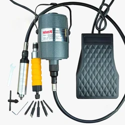 Hanging Flexshaft Electric Jewelry Grinding Polishing Tools Machine Drilling Machine Polishing Flexible Shaft Machine Kit 220V