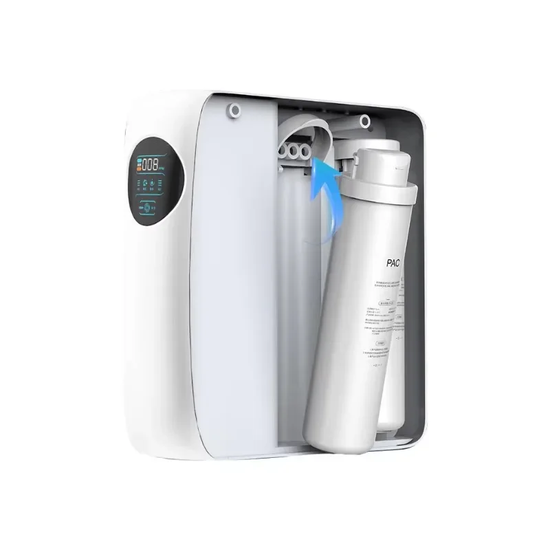 600G Large Flow Silent Bucket-free Direct Drinking Home Backwash TDS60 LCD Screen RO Reverse Osmosis Water Purifier