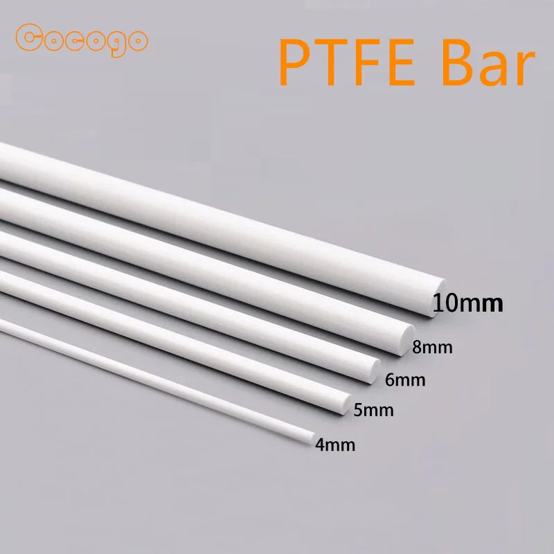 

1MM 4MM 5MM 8MM Ptfe Rod Graphite Polytetrafluoroethylene Bar