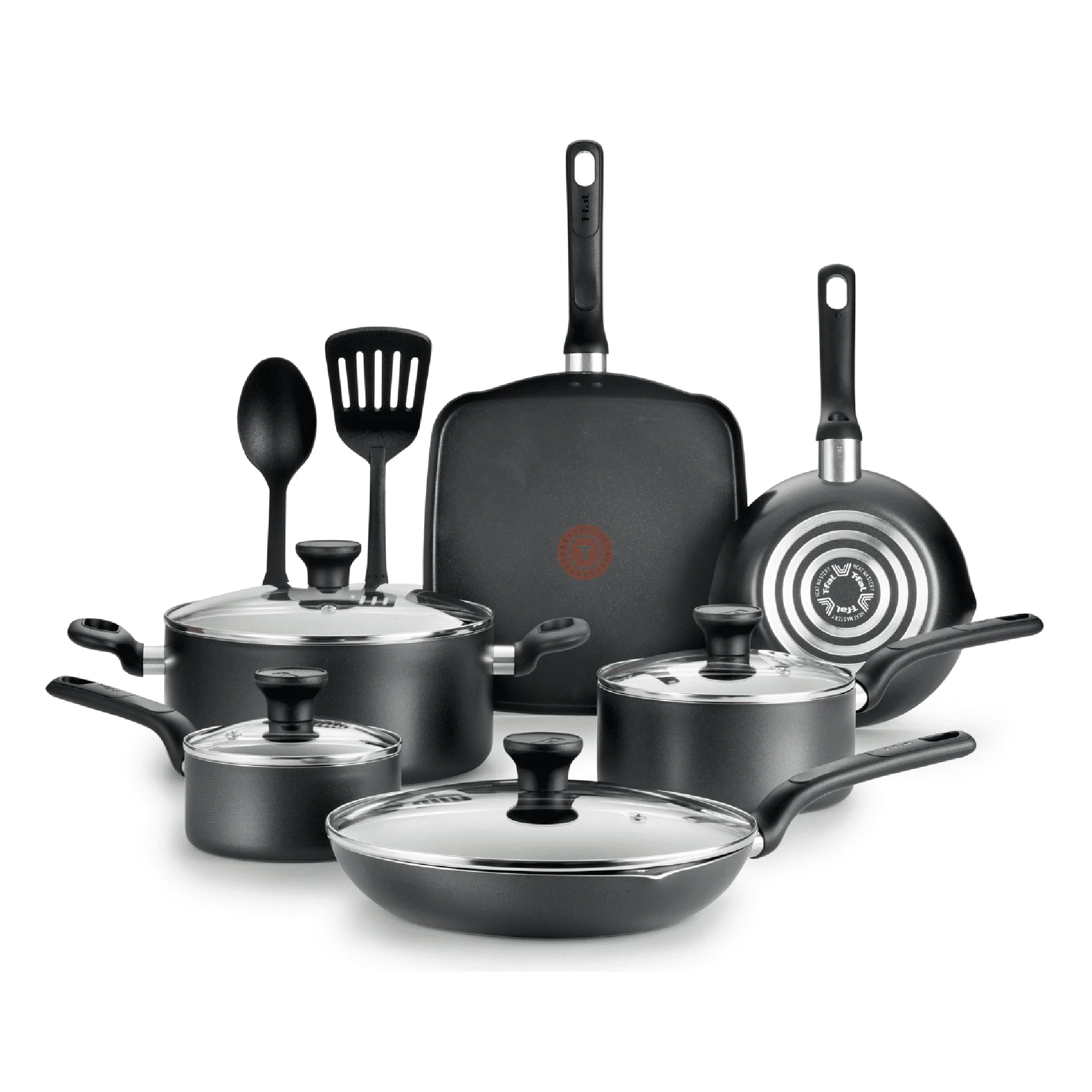 

T-Fal Easy Care 12PC set GREY