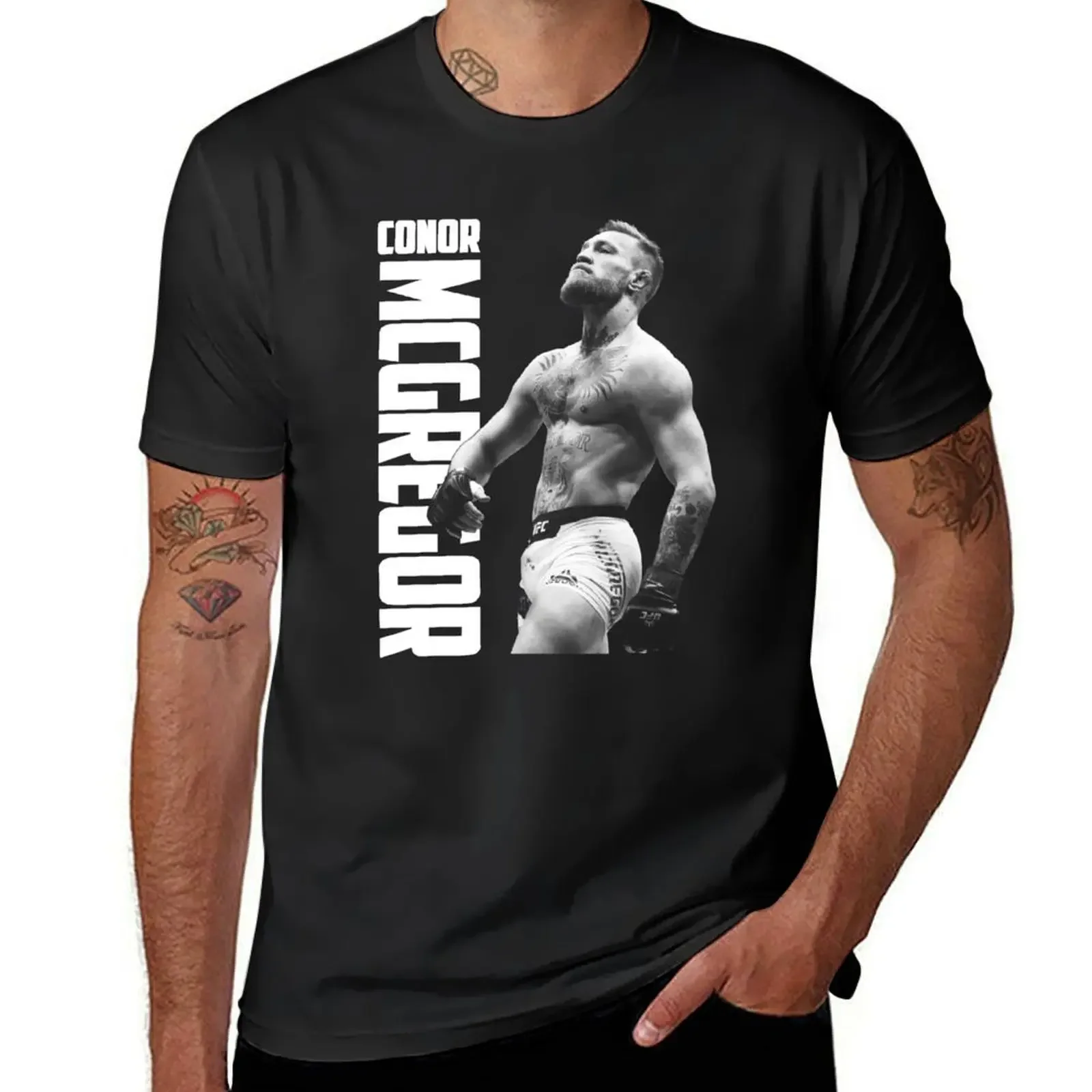 Conor McGregor The Walk T-Shirt cute clothes summer tops graphics mens graphic t-shirts hip hop