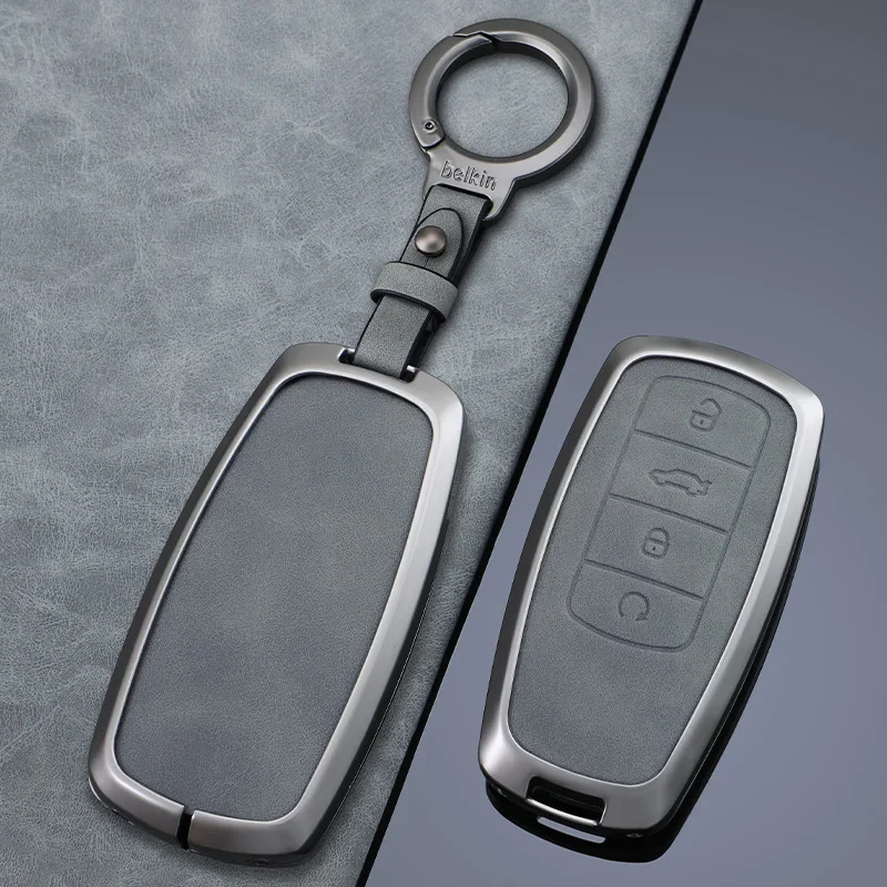 

Alloy Car Key Case Cover For Chery Tiggo 8 Pro Tiggo 8plus New 5 Plus 7pro Chery Tiggo 7 Pro Max Omoda 5 C5 Modod Protector Fob