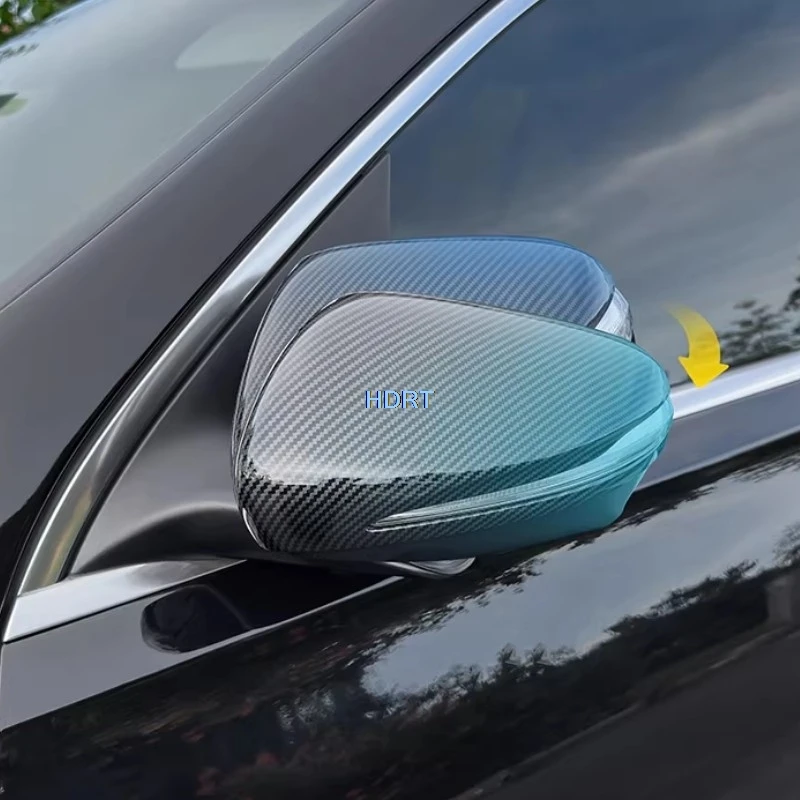 For Mercedes-Benz GLE GLS Class W167 V167 X167 2020 + Car Styling Reverse Mirror Cover Rear View Mirror Shell Frame Accessories