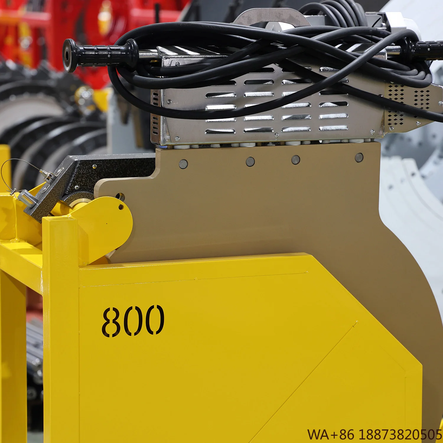 لحام WP800A DN800 آلات لحام أنابيب البولي ايثيلين HDPE بعقب الانصهار لحام للبيع #5