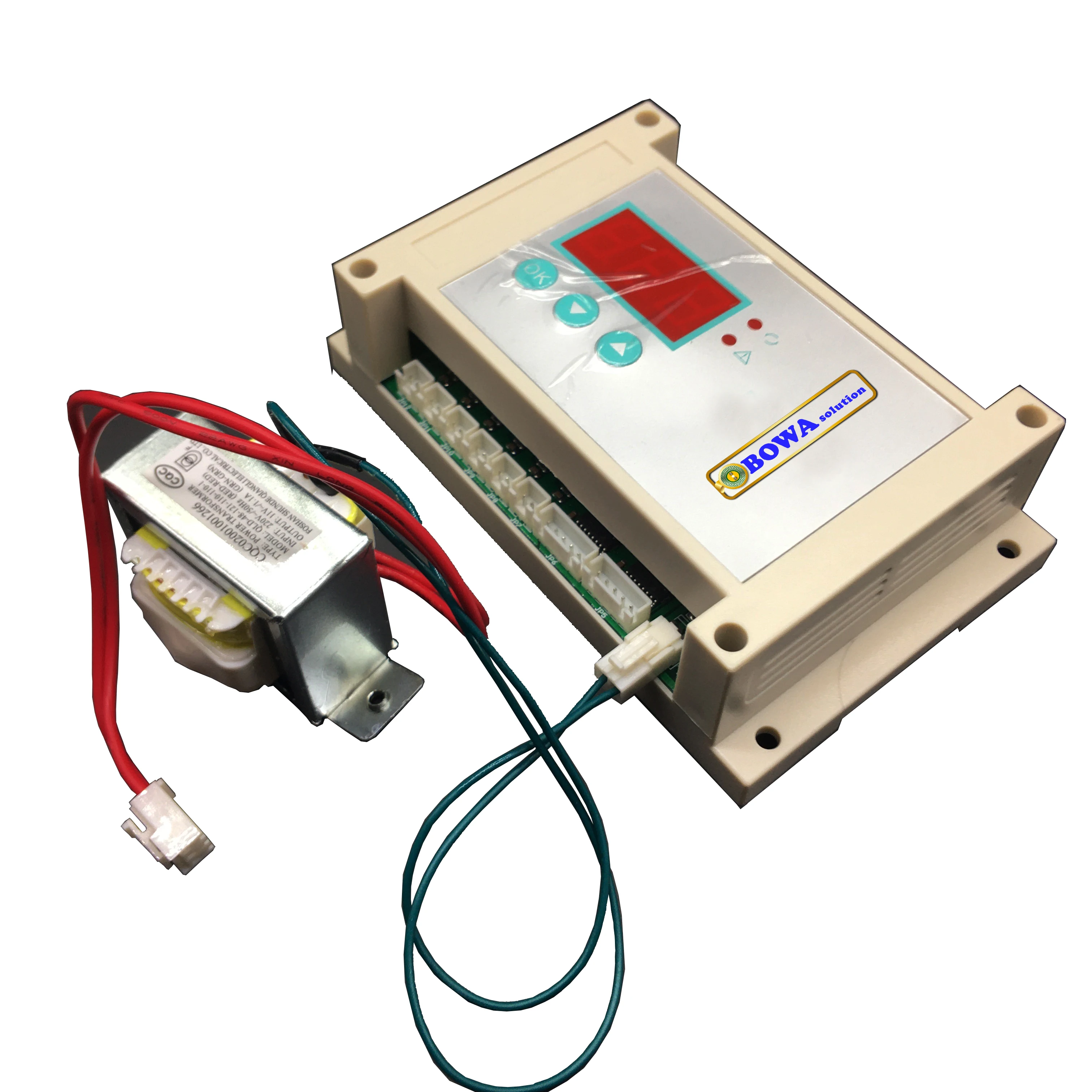 CBR010 stepper motor hot gas bypass regulator detects evaporator pressure to decide opening in inverse proportion