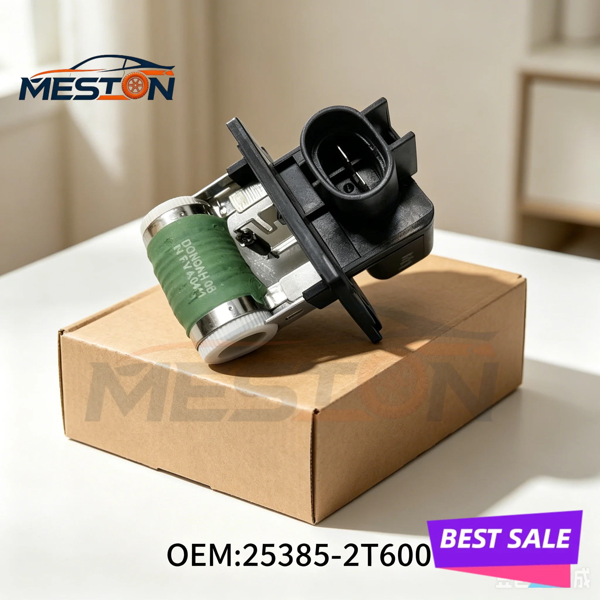 Car Engine Cooling Fan Resistor for Hyundai Sonata 2.0L 2011-2014 Kia Optima 1.6L 2.0L 2016-2020 25385-2T600 25385-C1600