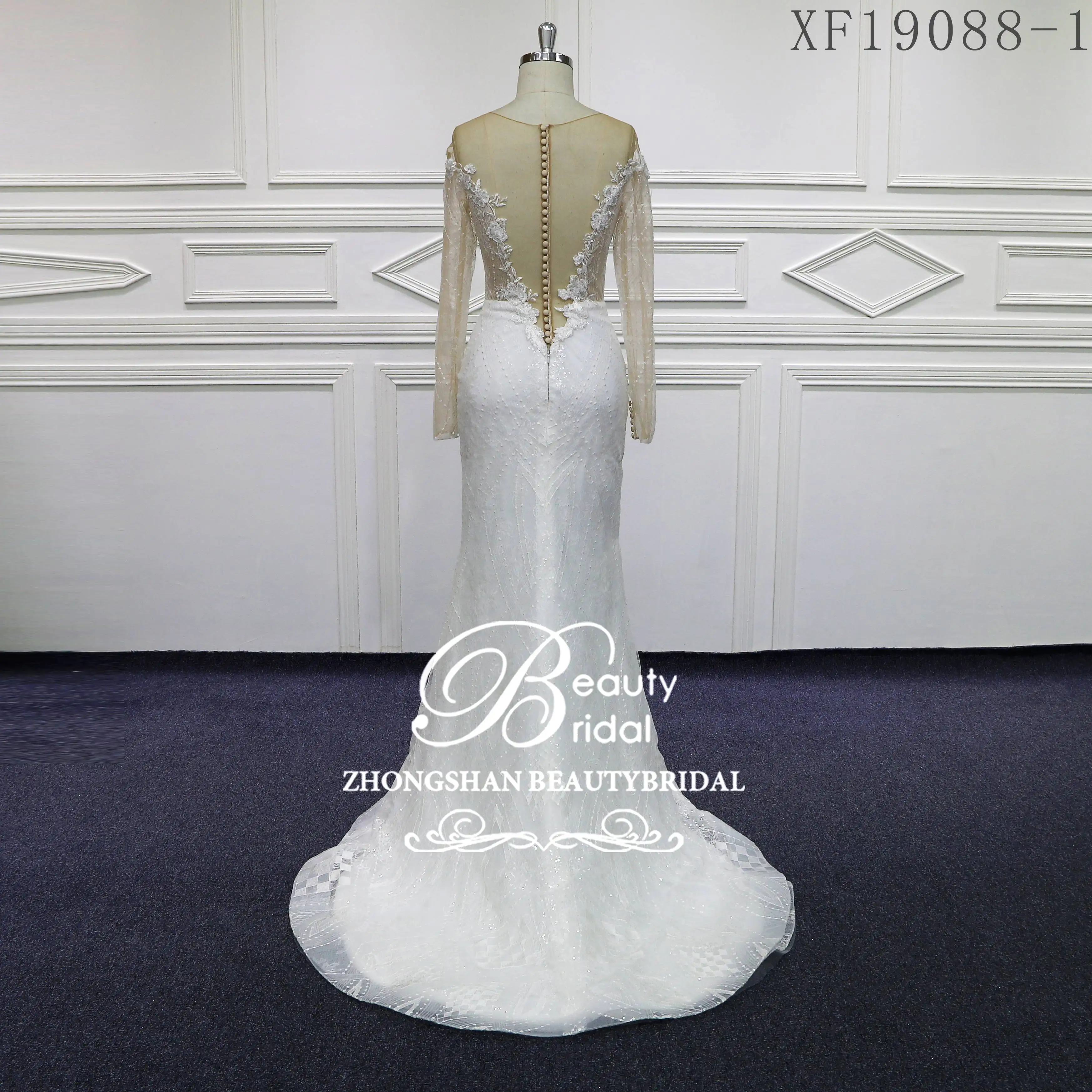 Hot Sale Beautybridal Luxury Bridesmaid Dress 2023 Custom made A-line shape South 2304