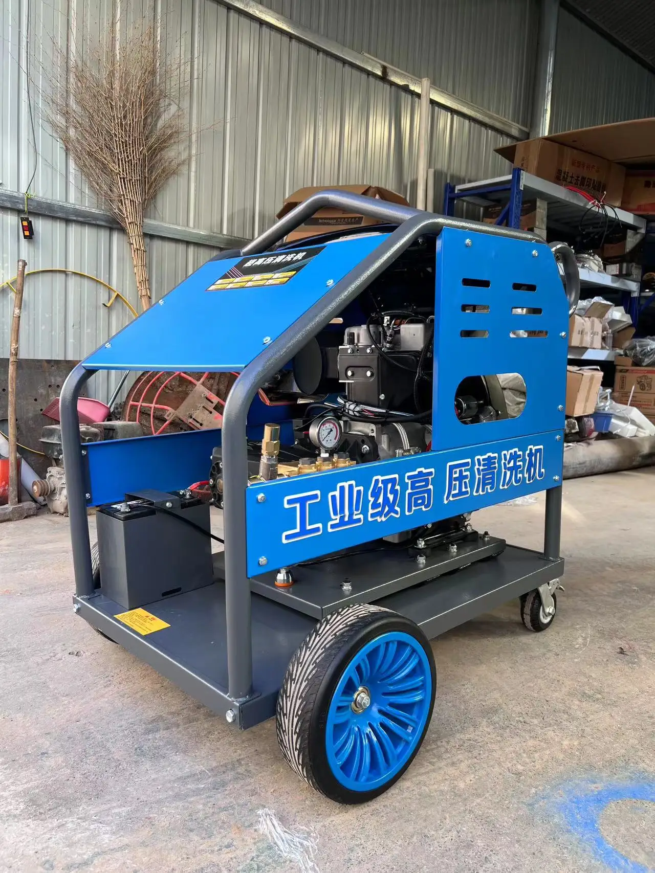 22Kw 380V Heavy Duty Industrial 500 Bar Pressure Washer Available With Ar Pump Factory Supply