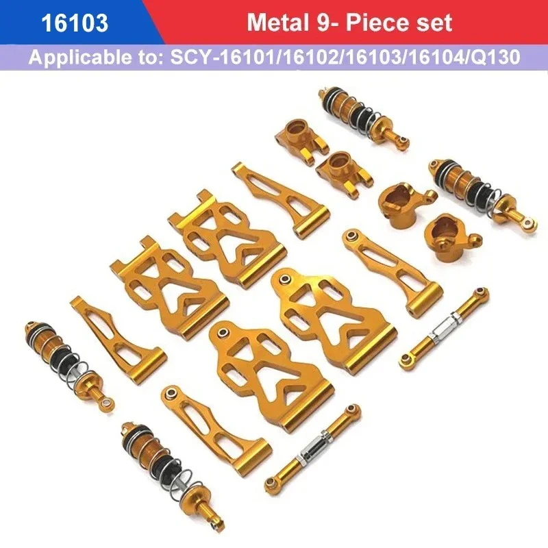 Neumáticos Rueda Camión Monstruo Hexagonal Para SCY 16101 16102 16103 1:16, Piezas Actualización De Coche Todoterreno RC,  6324