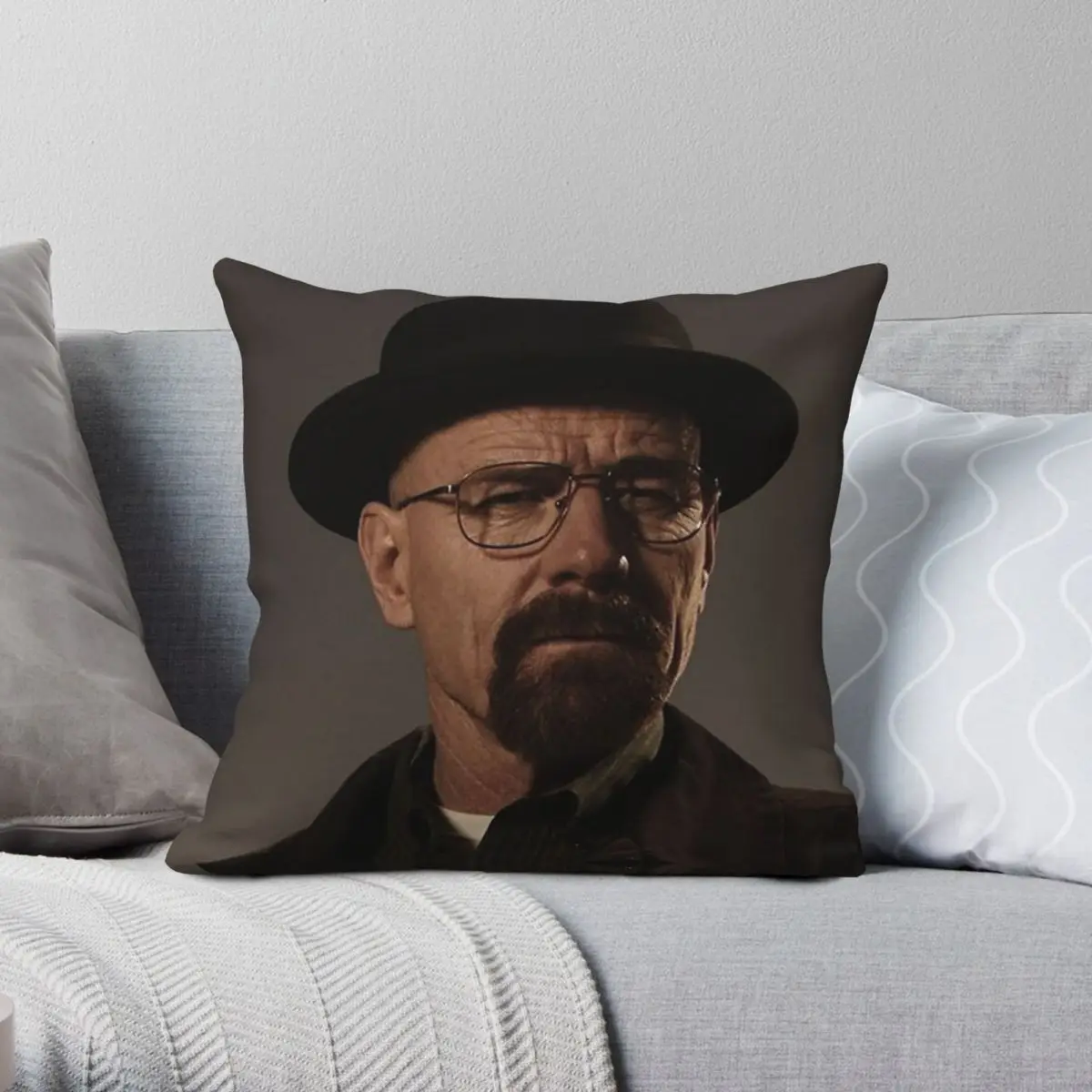

Наволочка «Во все тяжкие» Heisenberg Walter White, полиэстер, лен, бархат, декоративная наволочка на молнии с принтом, подушка для дивана 18 дюймов