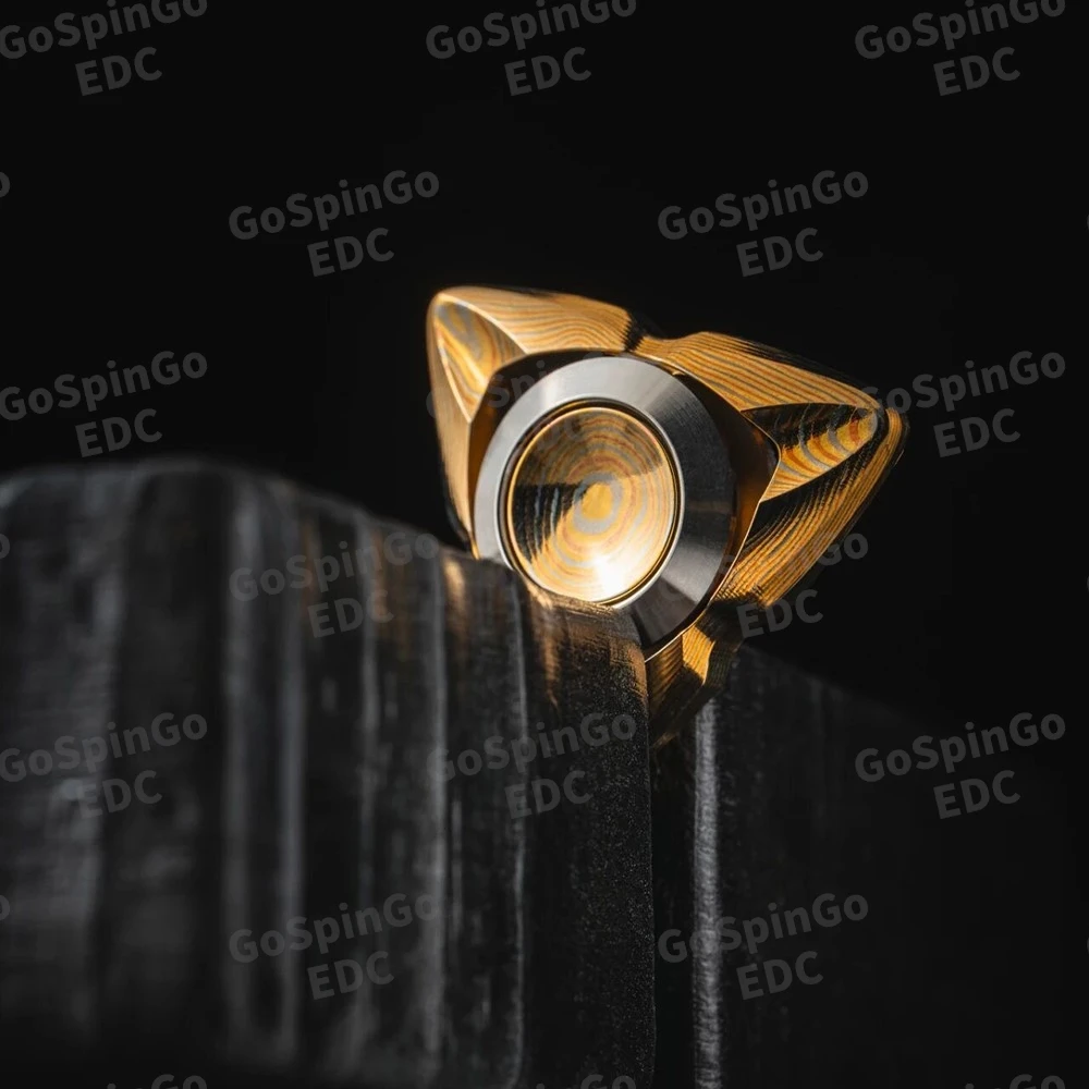 FairyWorks EDC MAVE Mokume-Layered Fidget Spinner ألعاب متململة للبالغين ثلاثة شفرات تململ سبينر المحدودة 26 قطعة