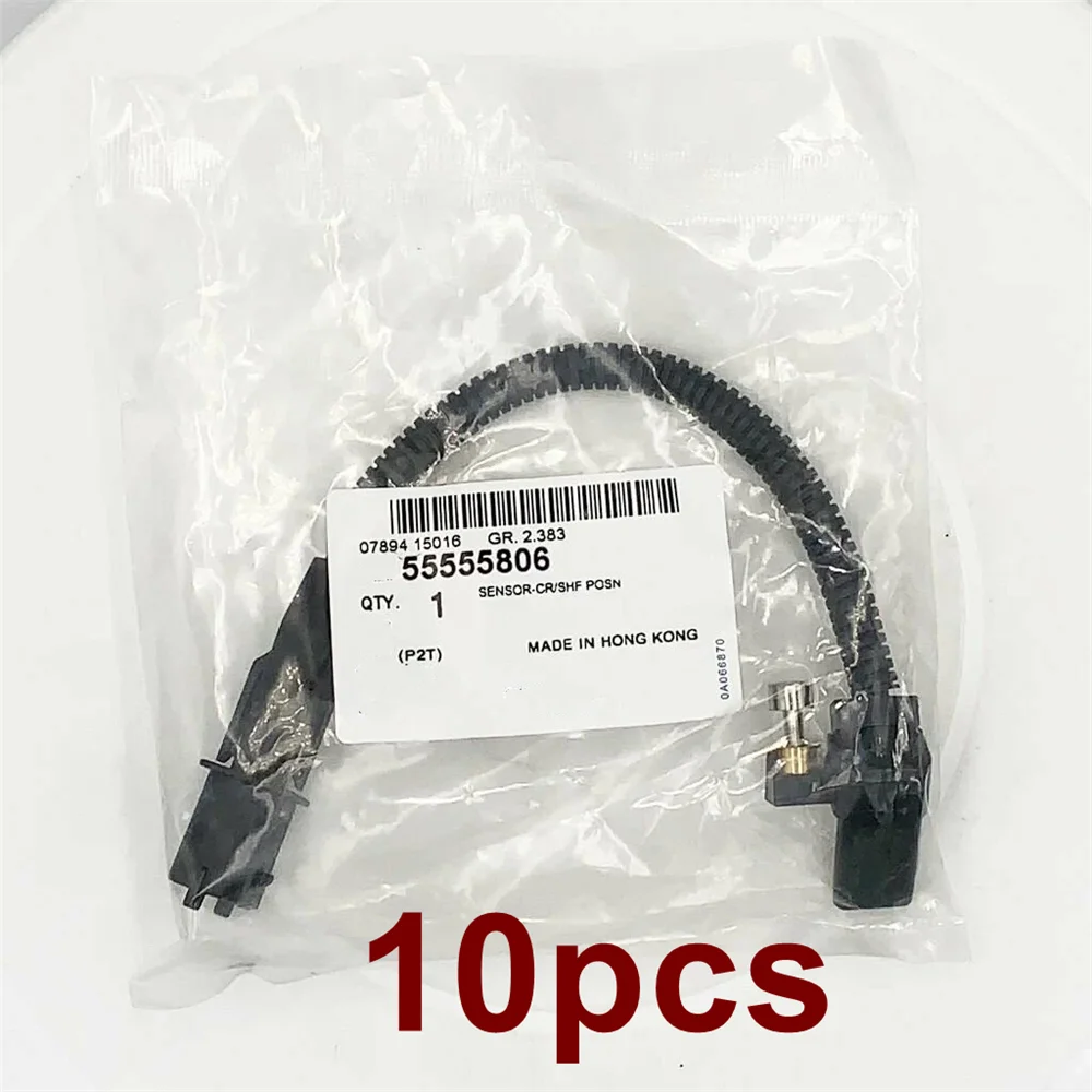 10X 55555806 Crankshaft Position Sensor For Chevrolet Aveo5 Pontiac G3 Wave Saturn Astra 1.6L 1.8L 2009-2011 Car Accessories