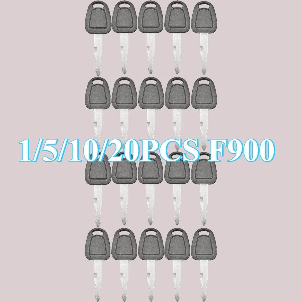 1/5/20/10PCS F900 Key For DX DH Excavator Heavy Equipment Ignition Start Switch Door Lock