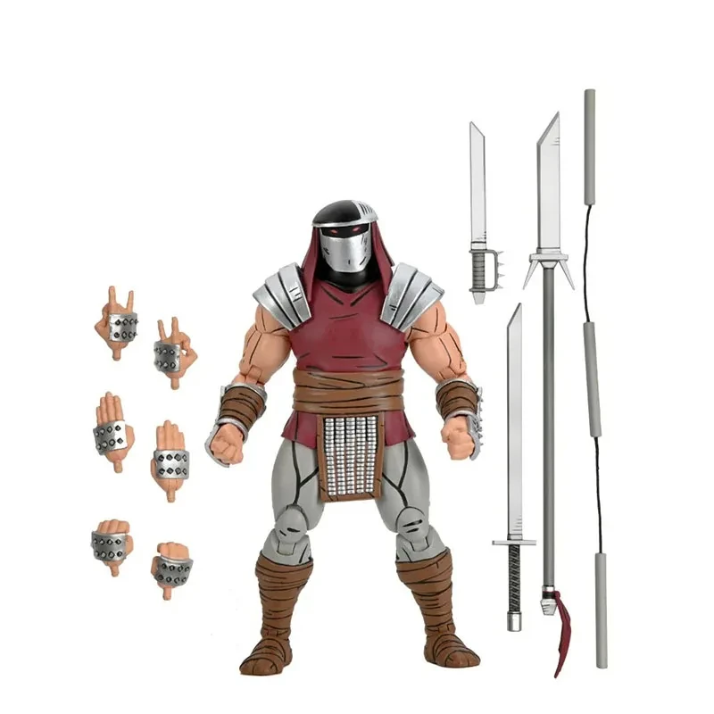 الأصلي NECA 54445 النينجا السلاحف القدم المنفذ النخبة الحرس الألوان الكلاسيكية التقطيع أنيمي عمل نموذج لجسم دمية لعبة الهدايا