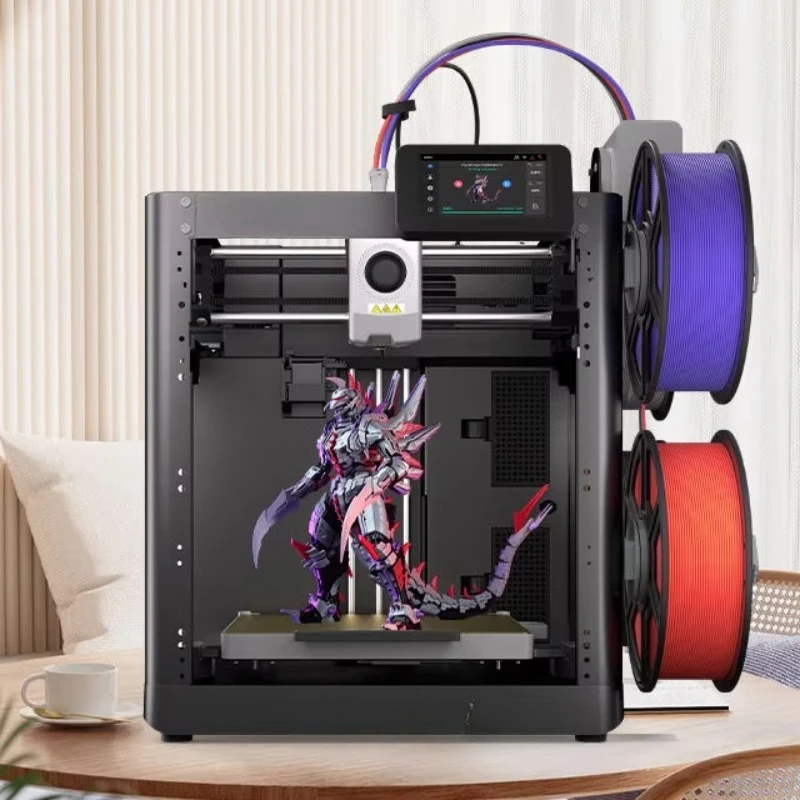 Multi-Color 3D Printer New 250mm/s High-Speed FDM Desktop 3D Printing Machine with 1 Year Warranty USB