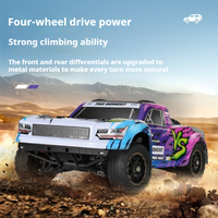 Haiboxing 1:14 3101A four-wheel drive brushless all terrain adaptive big foot UDR short card professional high-speed model remot