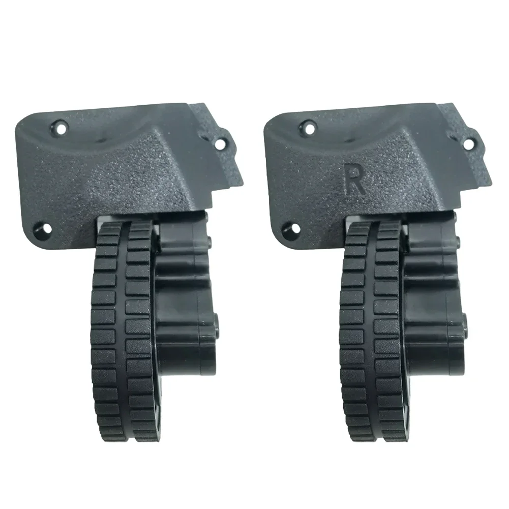 عجلات السفر اليسرى/اليمين لـ 360 جهاز آلي لتنظيف الأتربة C50 قطع غيار ملحقات استبدال التنظيف المنزلي