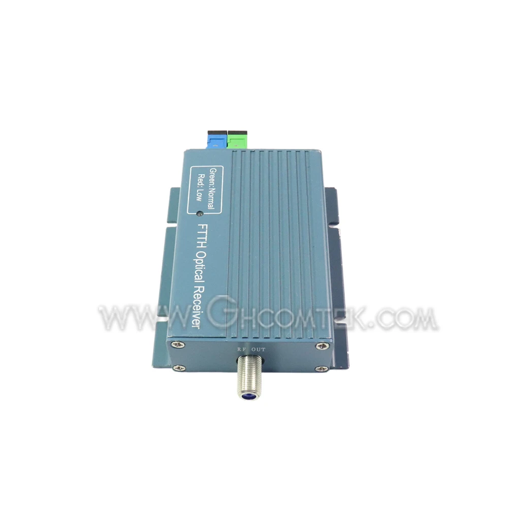 Conector de aluminio CATV FTTH AGC Micro SC APC Simplex con 1 puerto de salida para receptor WDM óptico de fibra PON