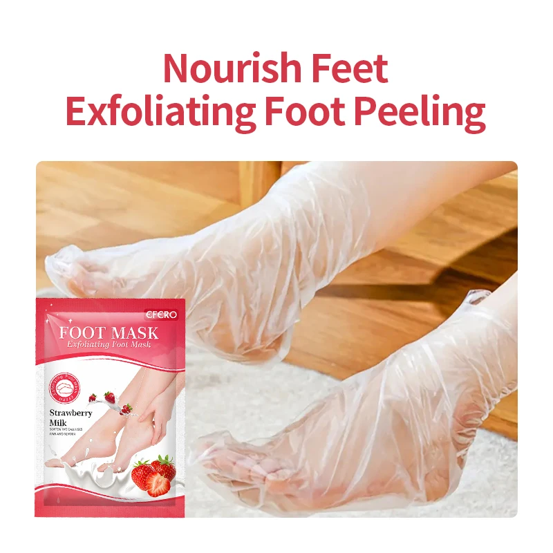 Peeling Fuß maske Anti-Trocknung Cracking Ferse Peeling feuchtigkeit spendende Spa Pediküre Socken tote Haut Entferner Pflege Füße Maske