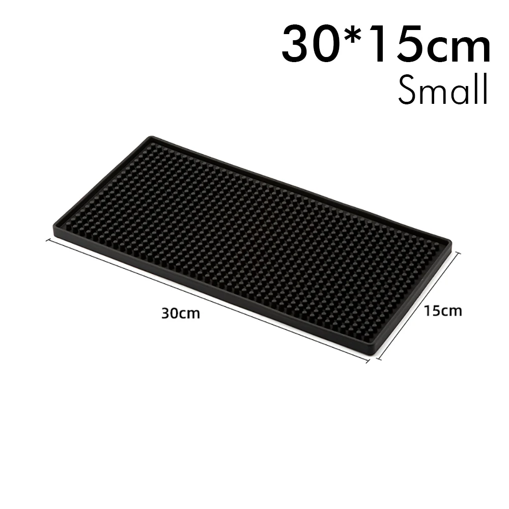 Gummi Bar Matte Anti-slip PVC Cafe Bar Matten Hause Tasse Matte Wasserdicht Hitzebeständige Langlebig Küche Ablauf Matte Geschirr trocknen Matten