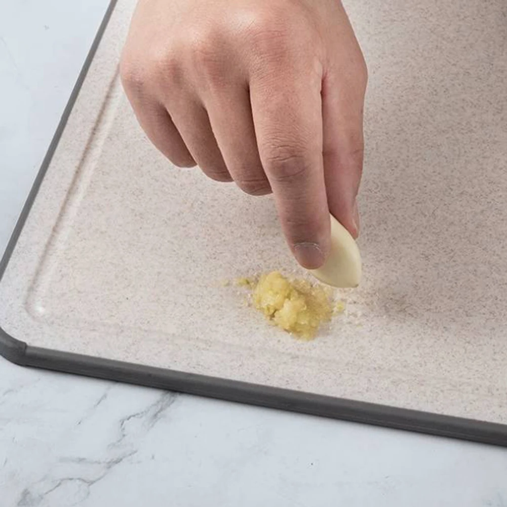 

Culinary Companion Double Sided Stainless Steel Chopping Board for All Food Preparation Tasks at Home or Outdoors