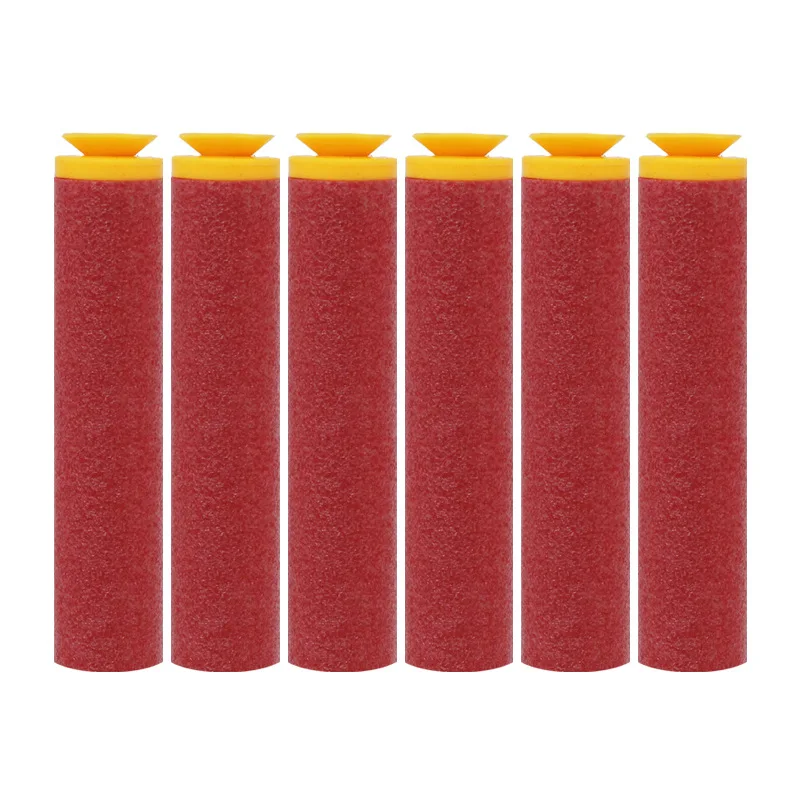 30Pcs 9.5x1.8cm Accustrike Big Hole Sucker Head Bullets Red Sniper Rifle Bullets Darts for Nerf Mega Toy Gun Foam Refill Darts