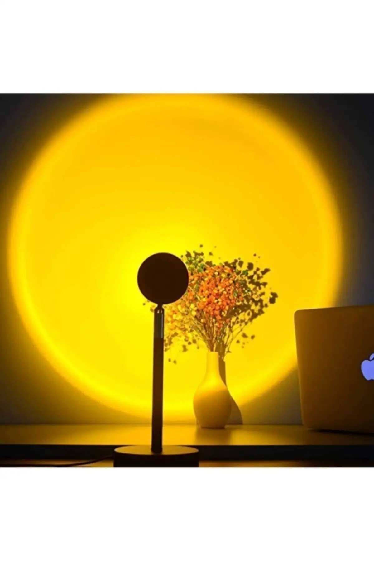 Sunset Projector Lamp Decorative Light Table Lamp Romantic Photo Shoot Usb Led Light Stylish Decorative 2022 Trend Model