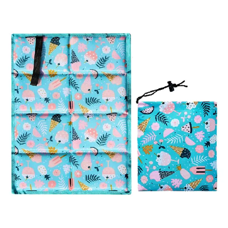 Katlanır Kamp Mat Taşınabilir Açık Oxford Kumaş Su Geçirmez Köpük Oturma Kirli Yürüyüşü Önlemek Nem geçirmez Piknik Battaniyesi