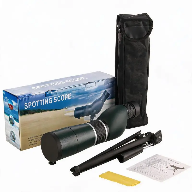 20-60X60 Zoom Monocular High Definition High Power Low Light Night Vision Outdoor Bird Watching Portable Monocular