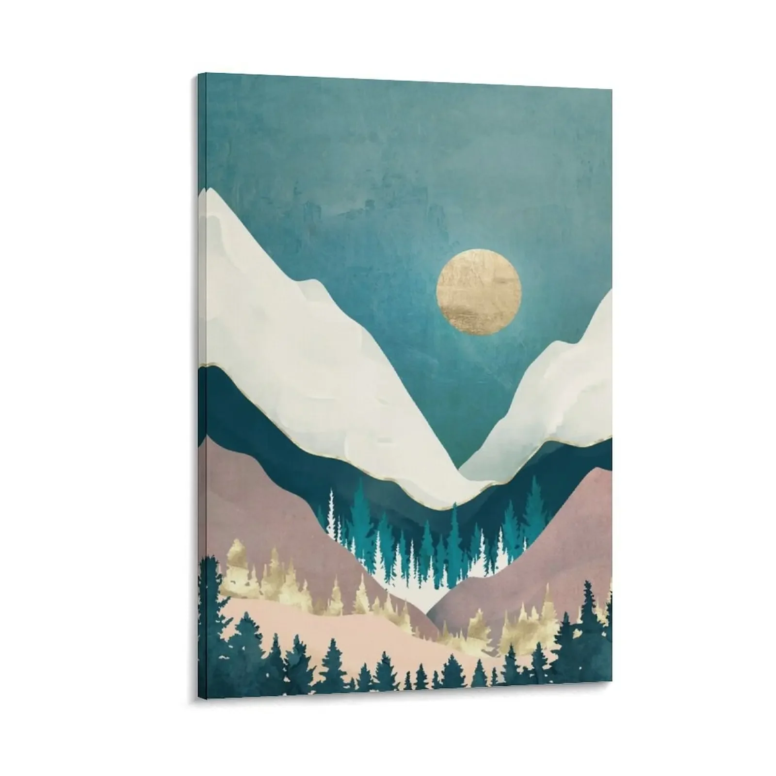 

Winter Vista Canvas Painting room decorations aesthetic Luxury living room decoration room decorations for girls