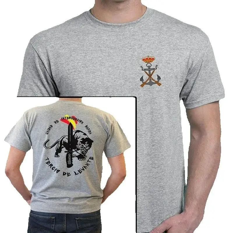 Spain Levante’s Rapid Intervention Unit T-Shirt 100% Cotton O-Neck Summer Short Sleeve Casual Mens T-shirt Size S-3XL