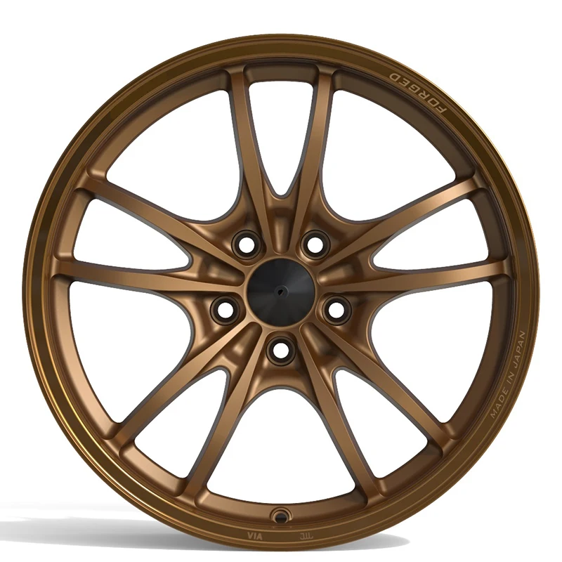Customized New Design Bronze Integral Aluminum Alloy Wheels 18 