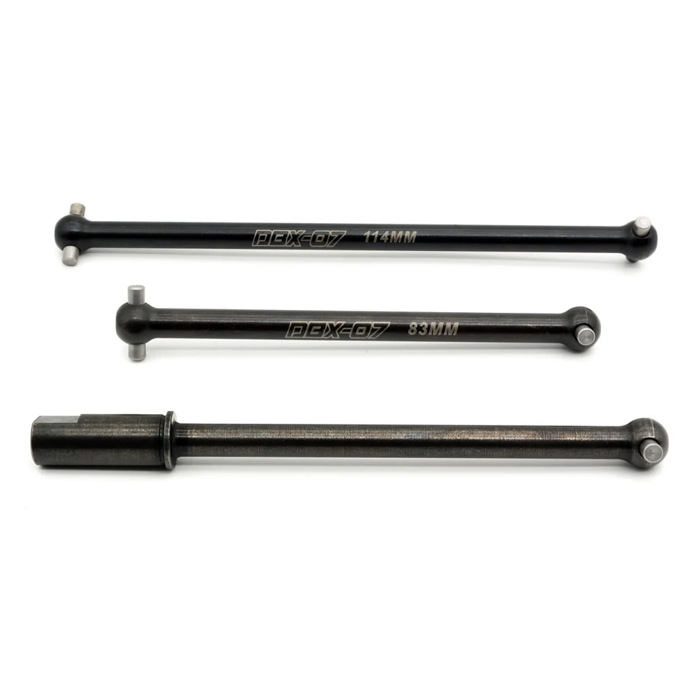 ZD Racing-eje de transmisión central de Metal para coche teledirigido, eje de transmisión, hueso de perro 8610 para 1/7 DBX-07 DBX07, piezas de mejora, accesorios