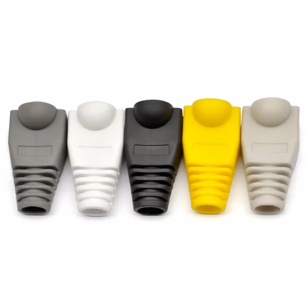 CNCOB environmental protection rj45 8p8c connector jacket cat5e cat6 cable protection sleeve, suitable for cable diameter 6.0mm