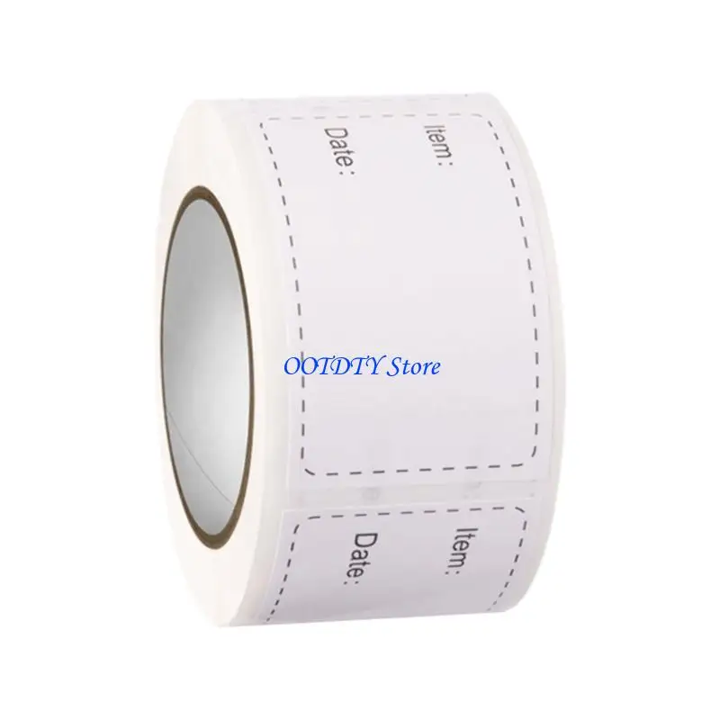 367A Freezer Labels Self-Adhesive Stickers Efficient Storage Labels Pack of 250Pcs Stickers 5x3cm