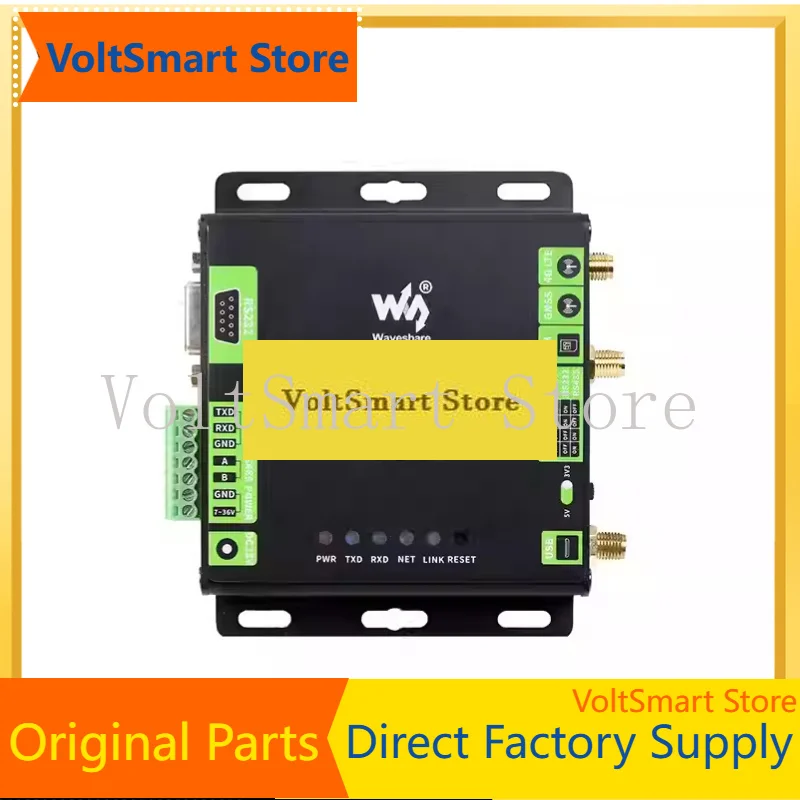 VoltSSIM7600G-H 4G DTU Module - Industrial-Grade GNSS & LTE Global Compatible, Multi-UART Interface For IoT Data Transmission
