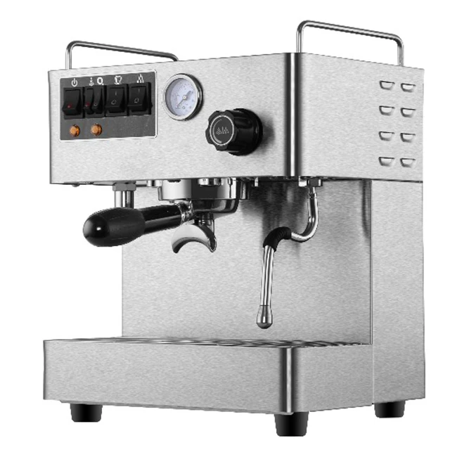 Ervaar de beste koffie met de CRM 3025-espressomachine en Gemilai-koffiezetapparaat uit Corrima