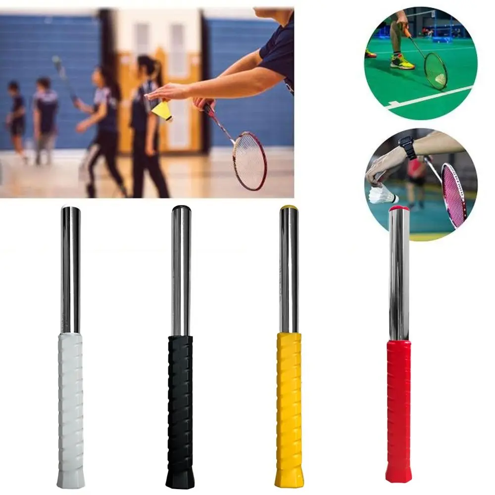 

Manual Badminton Racket Swing Training Tools Sound Feedback With Magnetic Resistance Racket Power Trainer Lightweight