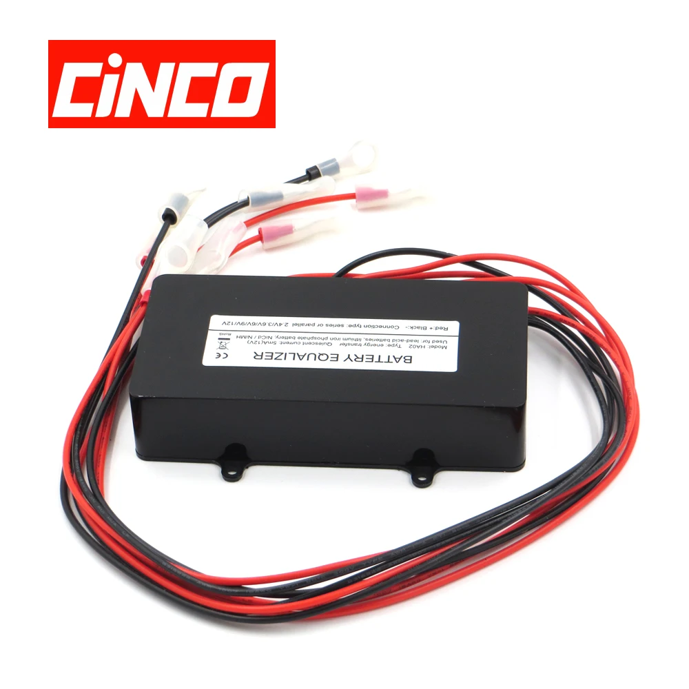 

CINCO Battery Equalizer HA02 Batteries Voltage Balancer Li li-ion Lifepo4 Lead Acid Connect Series for 24/36/48V Controller